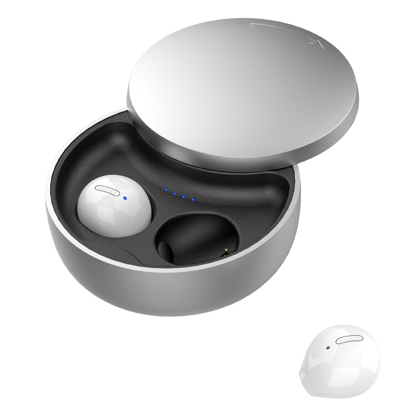Căști wireless in-ear Ziwo cu reducere a zgomotului, Bluetooth 5.1, rază de 10 m, sunet stereo bidirecțional, autonomie 4–8 h