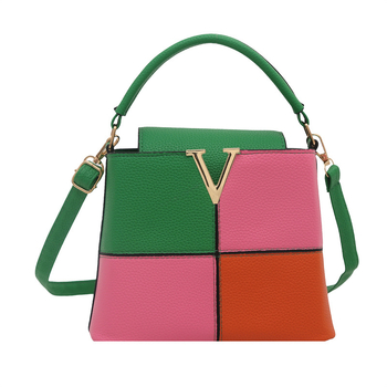 PU torba tipa kanta za svakodnevnu upotrebu, zatvarač, unutarnja džep za telefon, s jednim naramenicom