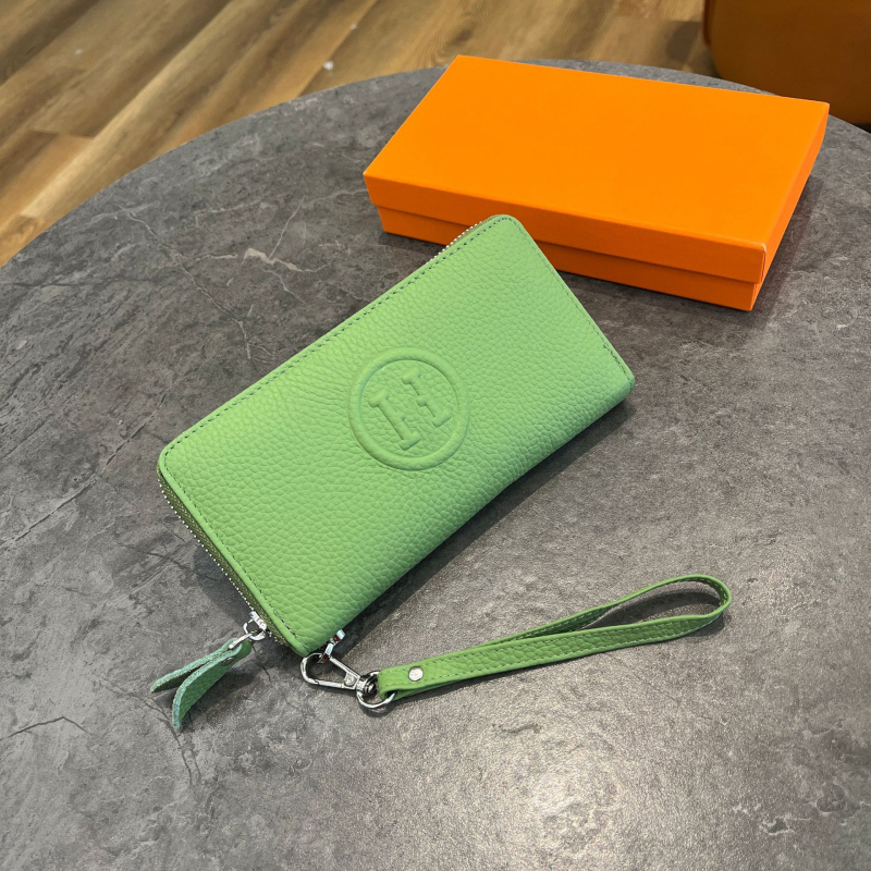 Damska novčanik od prave kože, top-grain teleće koža, jednobojna, podstava od poliestera, vodootporan