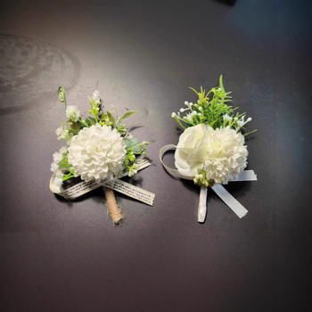 Esküvői korsage a mellkasra - uniszex, üzleti formális stílus - MARIOCASAS, anyag: Egyéb, beépítés nélkül, 2024 tavasz.