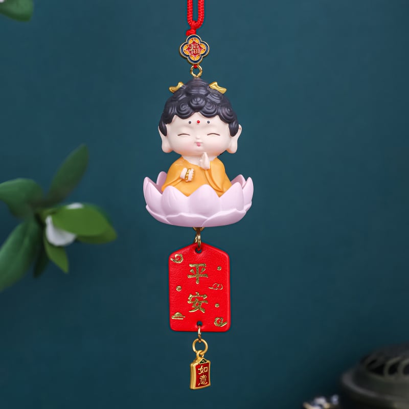 Auto viseća dekoracija Full Crossing – smola, kineski tradicionalni stil, unutarnja dekoracija