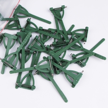 Clip corsaj în formă de T triunghiular — plastic; producție prin injecție + asamblare manuală; stil: coreean; utilizare: nuntă (Specificații: Material: Plastic; Proces: Turnare prin injecție + asamblare manuală; Stil: Coreean; Utilizare: Nuntă)