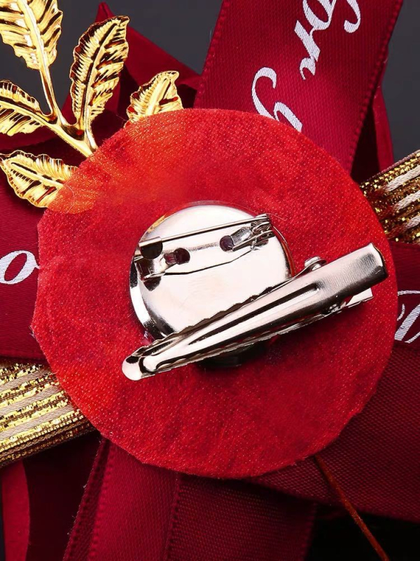 Corsaj de nuntă – flanel, personalizabil, brand Corsage, ambalaj carton