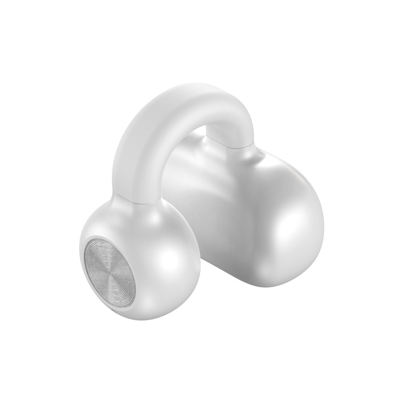 Căști Bluetooth fără fir pentru un singur ureche, tip clip, Bluetooth 5.3, rază 10 m, durata bateriei 4–8 h