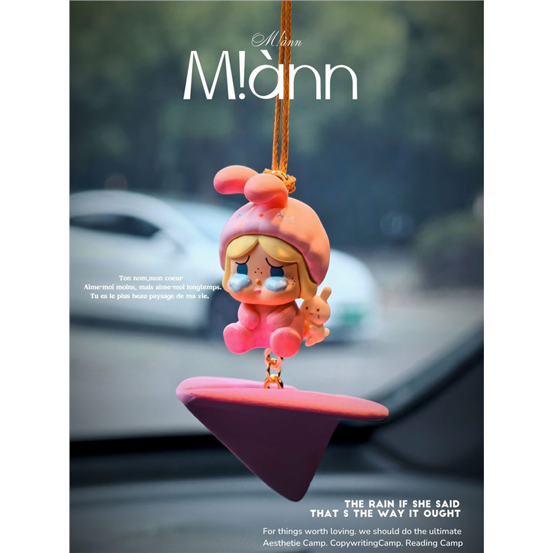 Pandantiv auto cu design avion, din aliaj, funcție aromă