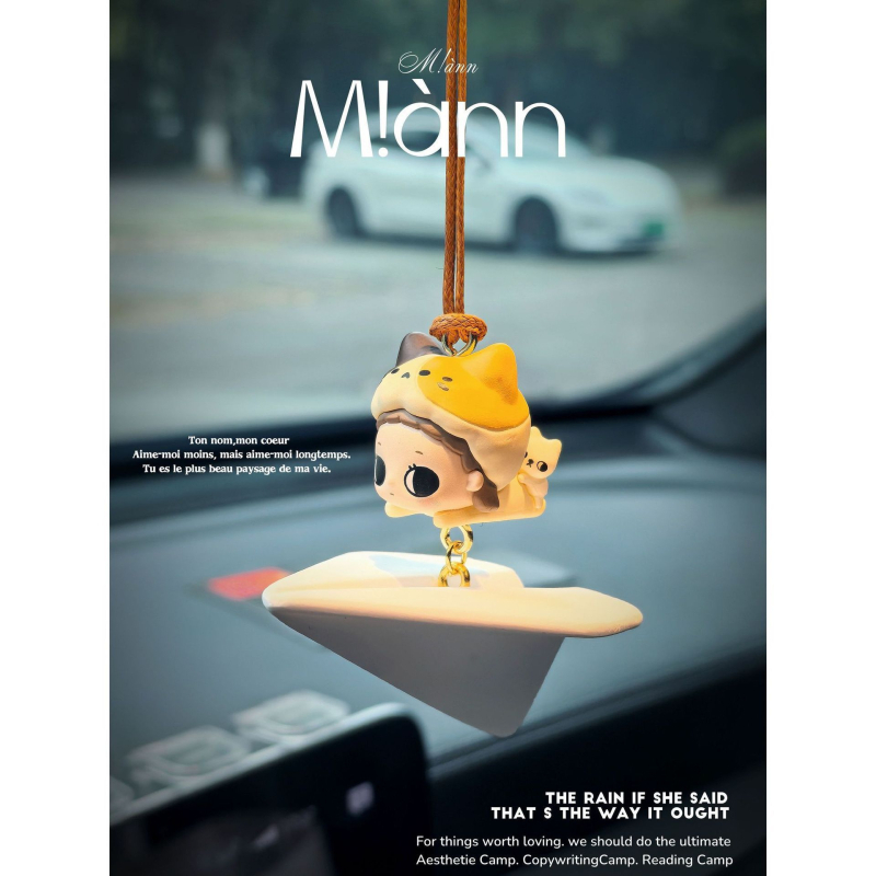 Pandantiv auto cu design avion, din aliaj, funcție aromă