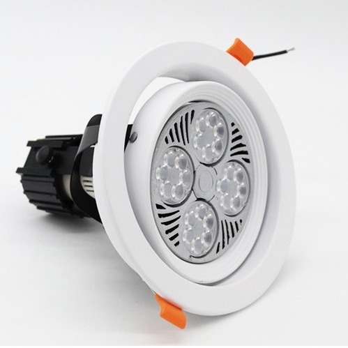 Carcasă lampă P30 cu Mișcare Mare încorporată, din Fier, vopsire la cuptor, pentru fotografie comercială