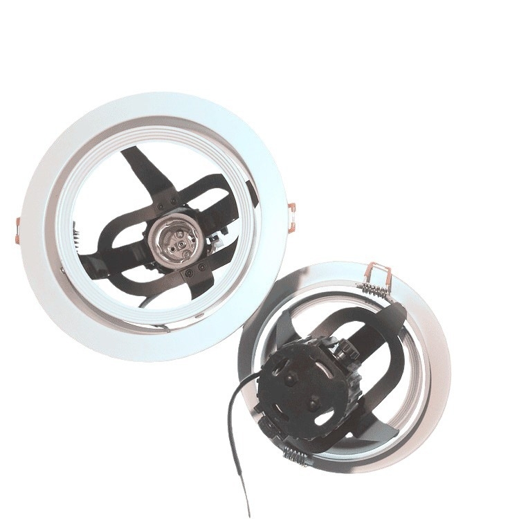 Carcasă lampă P30 cu Mișcare Mare încorporată, din Fier, vopsire la cuptor, pentru fotografie comercială