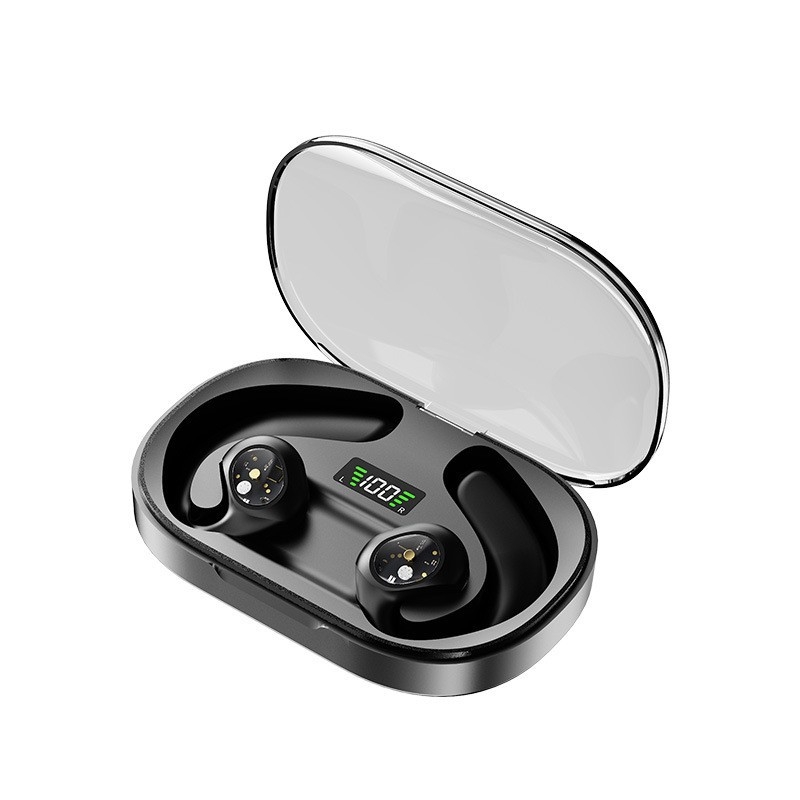 Bežične Bluetooth slušalice s držačem za uho za sport, Bluetooth 5.4, domet 10 m, stereo, do 4 sata trajanja baterije, vodootporne