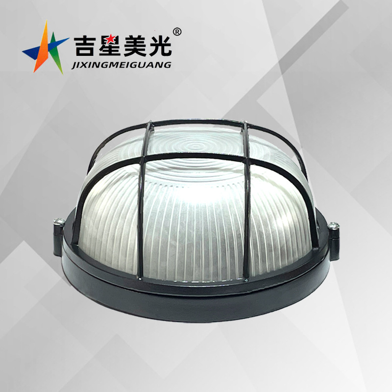 Šachtos lemputė, aliuminio ir stiklo korpusas, elektrostatinis dažymas, E27 lizdas, modelis F002-13