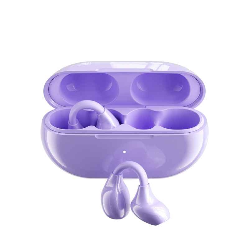 Căști cu clips pentru urechi, conducție osoasă Bluetooth — fără fir, sport, Bluetooth 6.0, autonomie 4–8 ore, rază de 15 m