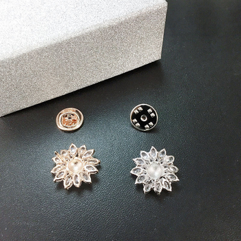 Kaela pin päikesekõrva ja tsirkooniga, vase alus, Korea stiil, unisex