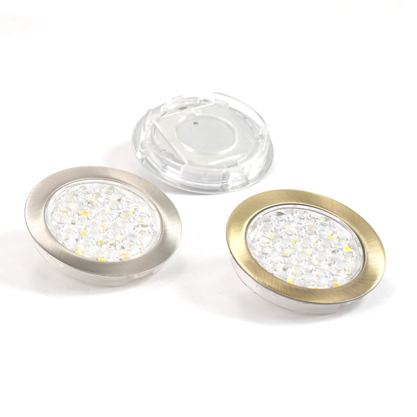 F6410 itin plonas spintos LED šviesos korpusas, nerūdijantis plienas 304, PC, elektroplatinimas, DC12V