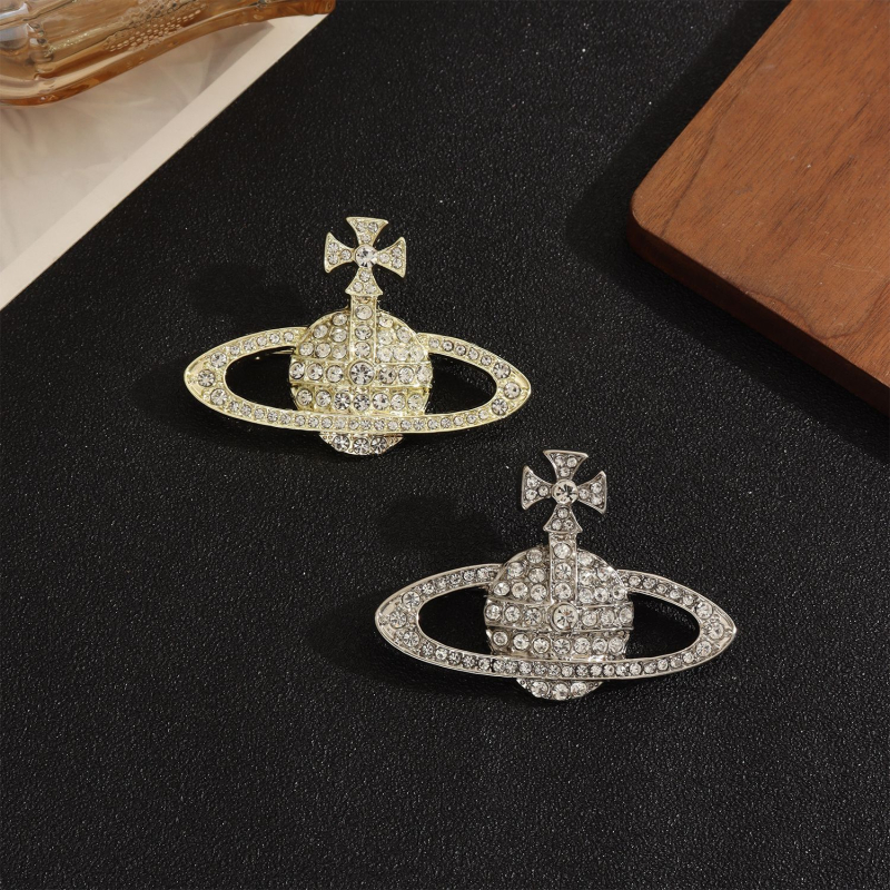 Broš – Geometrijski legura, unisex, lagani luksuzni stil, elektroplatiranje – Chunchang Jewelry