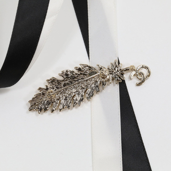 Broš od mesinga, Dixi, elektroplatirano, stil lagan luksuz, dekorativno za žene