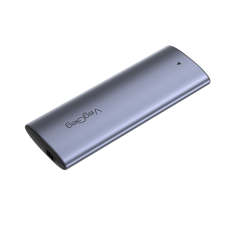 M.2 SSD vanjska kućišta USB 3.1 Gen2 Type-C, dvostruki protokol, 10 Gbps, aluminijsko kućište, do 8 TB