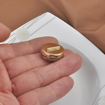 Magnētisks brošes konvertētājs biezām drēbēm – bez saspiešanas, universāls, ģeometriska forma, elektroplating, preces kods 250928-1