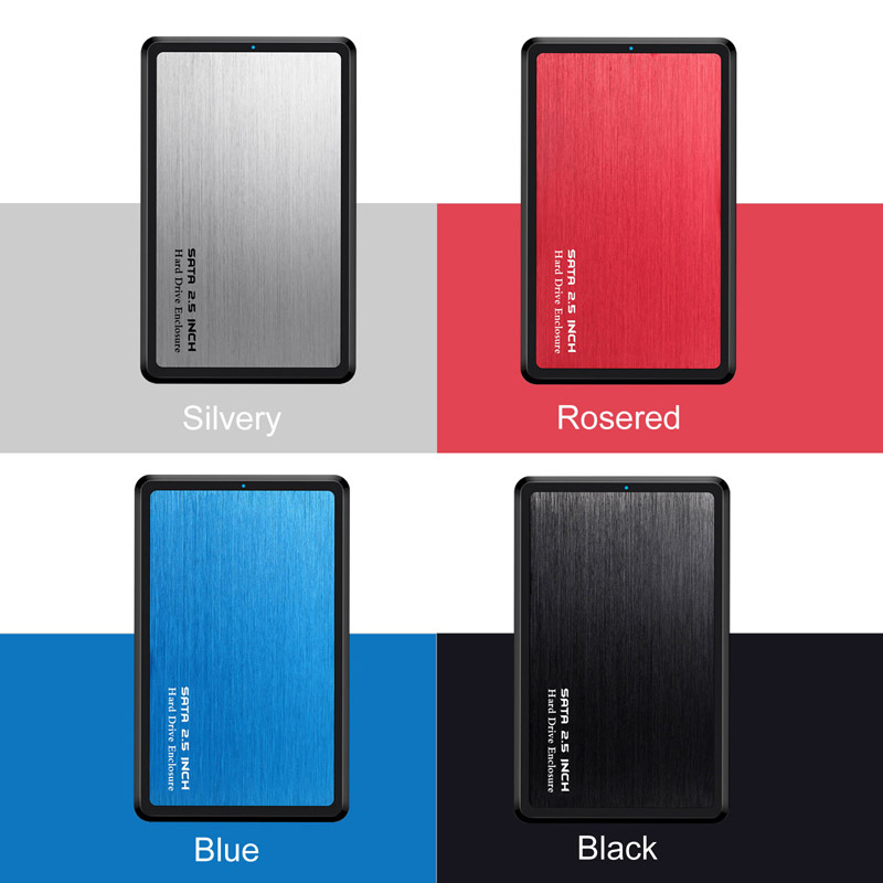 Kućište za tvrdi disk SATA USB 3.0, ABS + aluminij, podržava do 2 TB