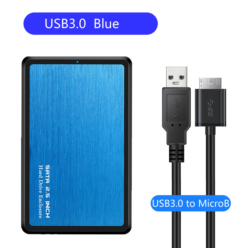 Kućište za tvrdi disk SATA USB 3.0, ABS + aluminij, podržava do 2 TB