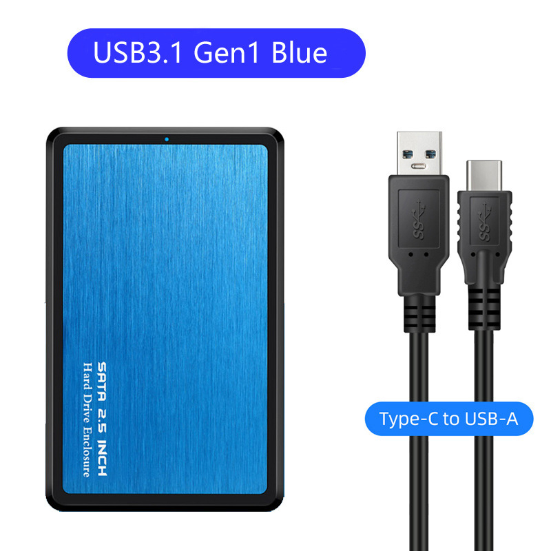Kućište za tvrdi disk SATA USB 3.0, ABS + aluminij, podržava do 2 TB