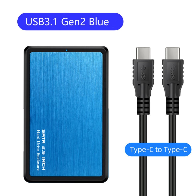 Kućište za tvrdi disk SATA USB 3.0, ABS + aluminij, podržava do 2 TB