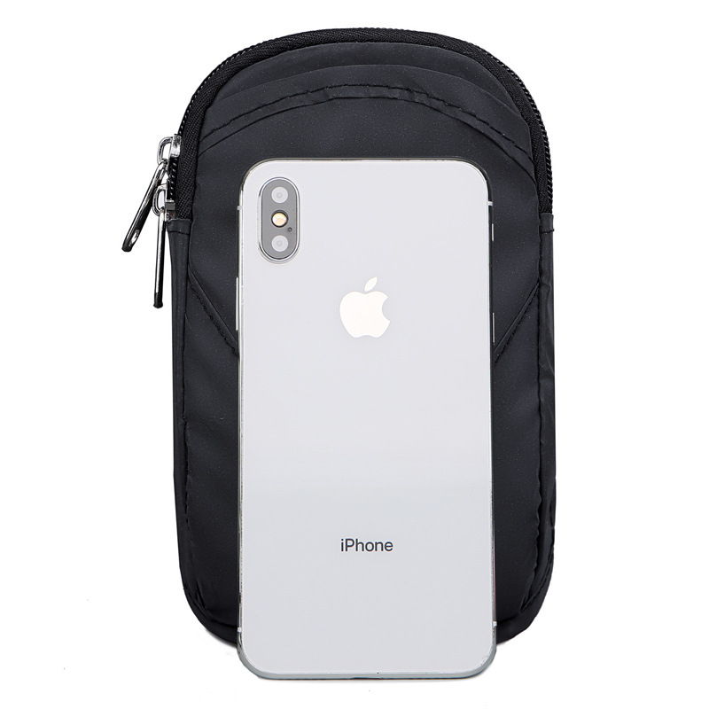 Geantă pentru telefon pentru braț pentru alergare, impermeabilă, universală pentru bărbați și femei, brand Meige Yan, cu logo imprimat