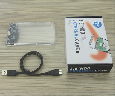 Prozirno vanjsko kućište SSD SATA s USB 3.1