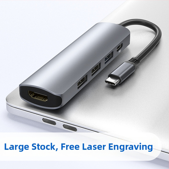 5-in-1 USB-C hub s 4K HDMI, PD100W nabíjanie a 5 Gbps prenos dát