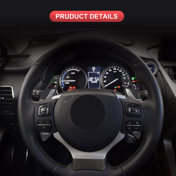 Алуминиеви палки за превключване на скорости за волана Lexus IS06-12, декоративни, 175 мм, 0.1 кг, с печат на лого, персонализация налична