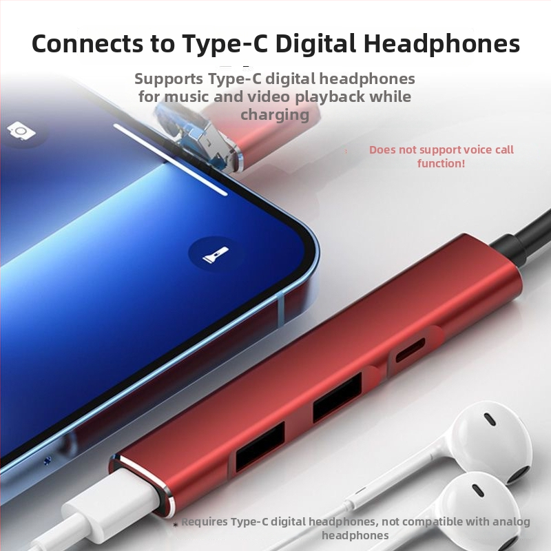 Salamoer JS-99 Lightning USB hub, 4 θύρες, 2-σε-1 dock για συσκευές Apple, μετατροπέας USB μνήμης, καλώδιο 15 cm, χωρίς εξωτερική τροφοδοσία