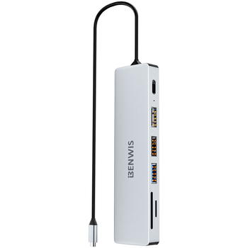 Type-C hub επέκτασης, USB 3.0, 5 Gbps, εξωτερική τροφοδοσία, MP-HUB-1