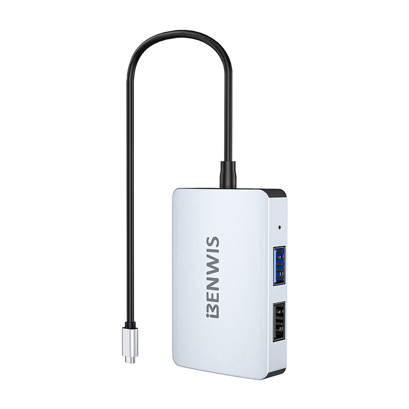 Type-C hub επέκτασης, USB 3.0, 5 Gbps, εξωτερική τροφοδοσία, MP-HUB-1