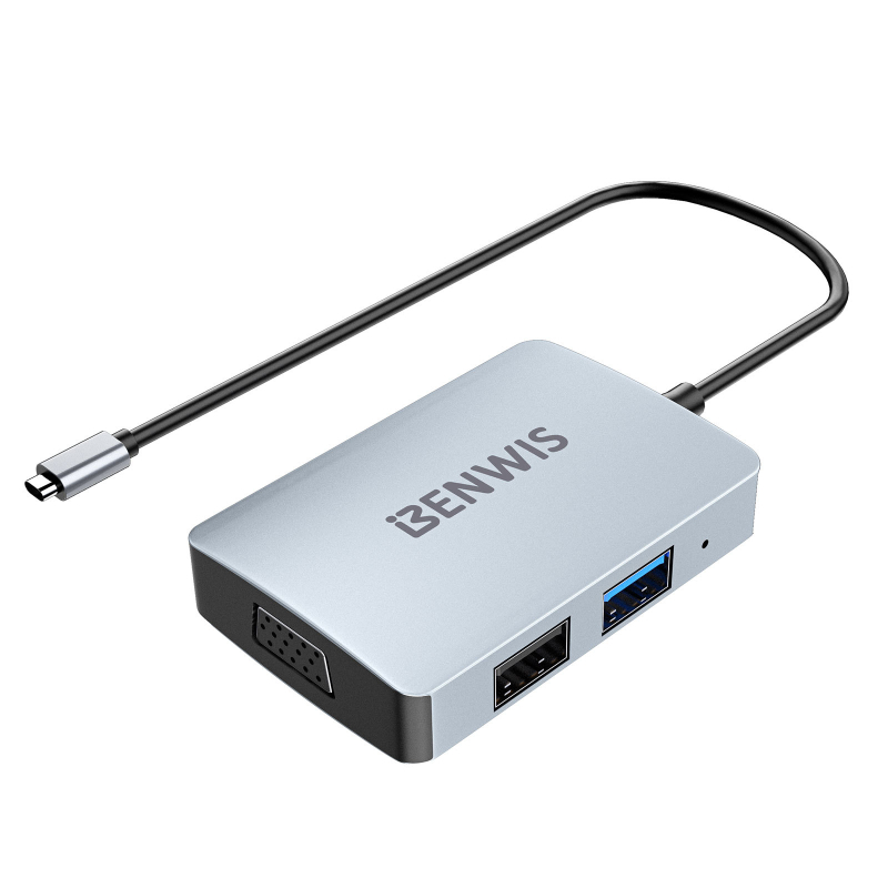 Type-C hub επέκτασης, USB 3.0, 5 Gbps, εξωτερική τροφοδοσία, MP-HUB-1