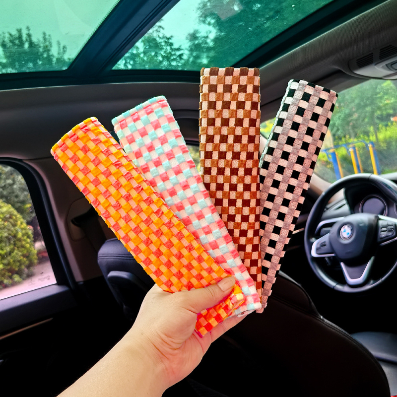 Jastuk za pojas sigurnosti automobila – tkanina, 50 g, dekorativni dodatak, prilagodljiv, bez logotipa