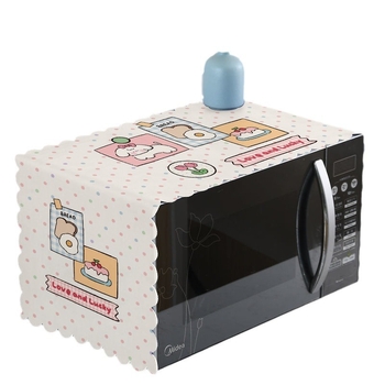 Фланелен калъф за микровълнова печка, прахозащитен, водоустойчив и маслозащитен, универсален за кухня; материал: фланела; употреба: кухня; пускан през лято 2023; марка: Other; не е внос