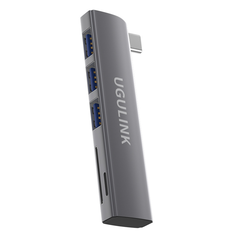 UGULINK 5-σε-1 USB 3.0 docking station με αναγνώστη καρτών SD/TF για υπολογιστές και ταμπλέτες
