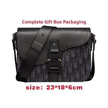 Meeste kanvasist õlakott, tänavast stiil, hingav ja vastupidav, kevad 2024, bränd D