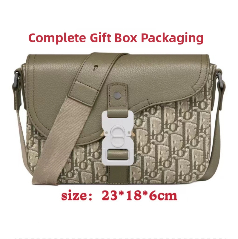 Meeste kanvasist õlakott, tänavast stiil, hingav ja vastupidav, kevad 2024, bränd D