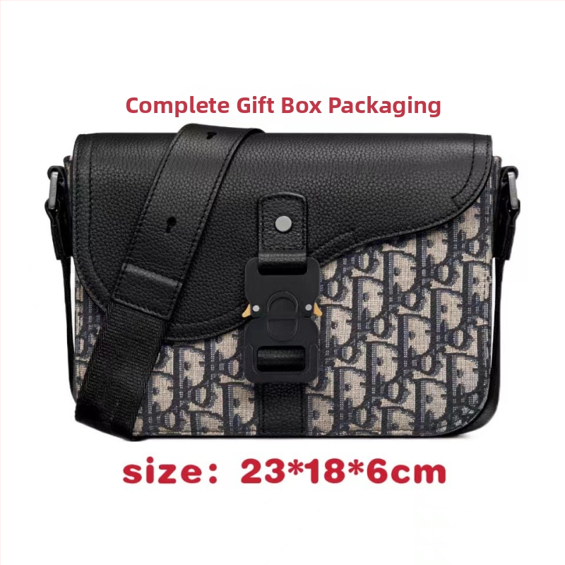 Meeste kanvasist õlakott, tänavast stiil, hingav ja vastupidav, kevad 2024, bränd D