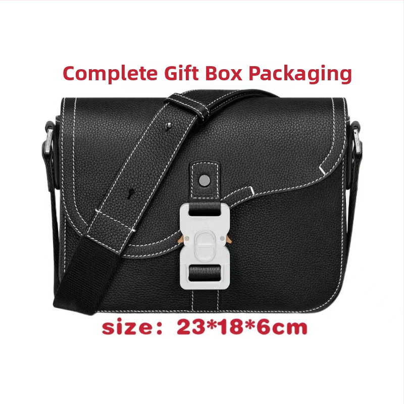 Meeste kanvasist õlakott, tänavast stiil, hingav ja vastupidav, kevad 2024, bränd D