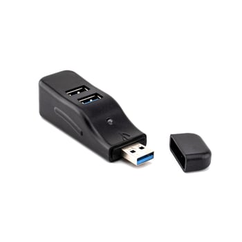 USB hub με μορφή duckbill HUB19, USB 3.0, 5Gbps, 1-προς-4 θύρες
