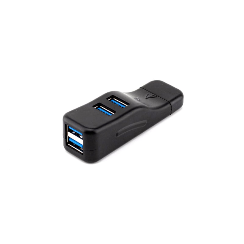 USB hub με μορφή duckbill HUB19, USB 3.0, 5Gbps, 1-προς-4 θύρες