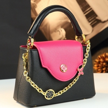 PU kožna torba s krokodilnim uzorkom, V-oblik siluete, svakodnevna gradska upotreba, unutarnja pretinac za mobitel, poliester podstava, horizontalni kvadratni oblik