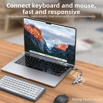 No Phase USB-C PD60W 4-in-1 docking station για φορητούς υπολογιστές (τροφοδοτούμενο μέσω USB-C, bus-powered)