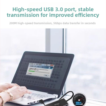 Aigo USB 3.0 4-portový hub H01-3.0, 200M prenos, dĺžka káblov 0.25–1.5 m