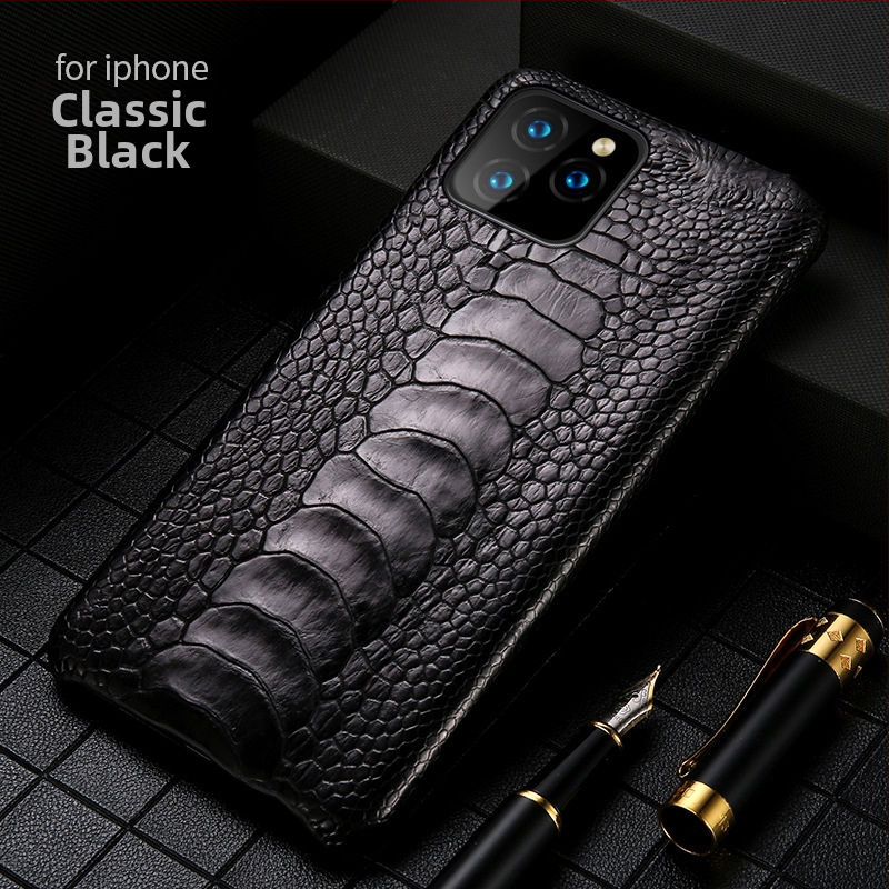 Pouzdro na iPhone z pravej kože, ručne vyrobené, zadný kryt, ľahký luxusný štýl, prispôsobiteľné, kompatibilné s Apple iPhone