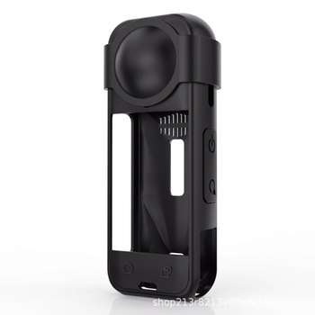 Insta360 X5 silikoonist kaitsekorpus objektiivi kaaslusega köis – tolmukindel ja kukkumiskindel täielik kaitse