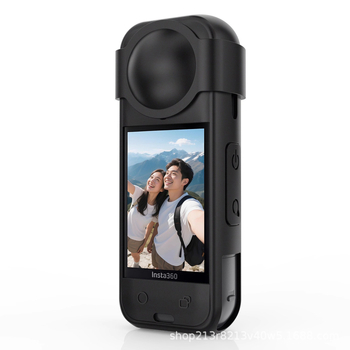 Insta360 X5 silikoonist kaitsekorpus objektiivi kaaslusega köis – tolmukindel ja kukkumiskindel täielik kaitse