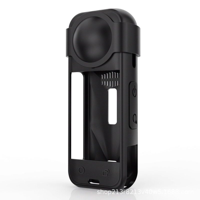 Insta360 X5 silikoonist kaitsekorpus objektiivi kaaslusega köis – tolmukindel ja kukkumiskindel täielik kaitse