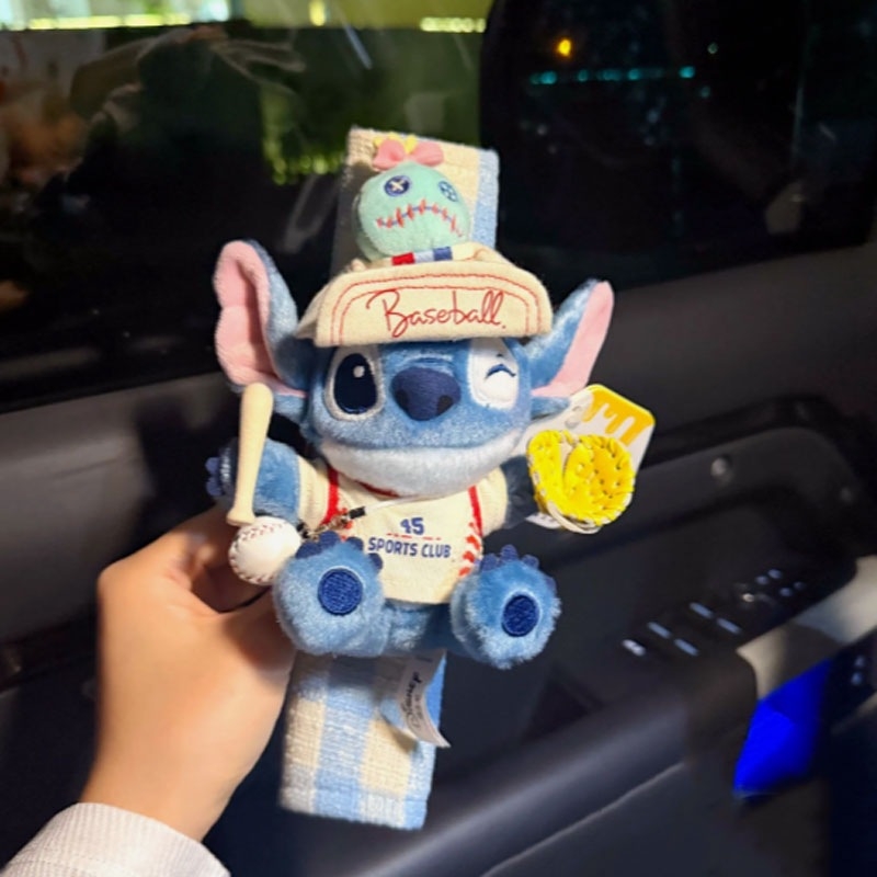 Autentični Stitch plišani pokrov za ramenski dio sigurnosnog pojasa automobila - Cat Fairy auto dijelovi